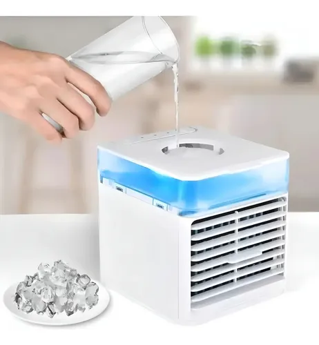 Mini Ar Condicionado Portátil Usb Climatizador Umidificado