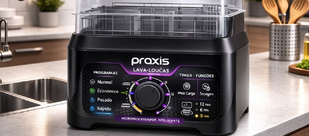 Lava Louças Portátil LLPP Semi Automática – Praxis Eletrodomésticos