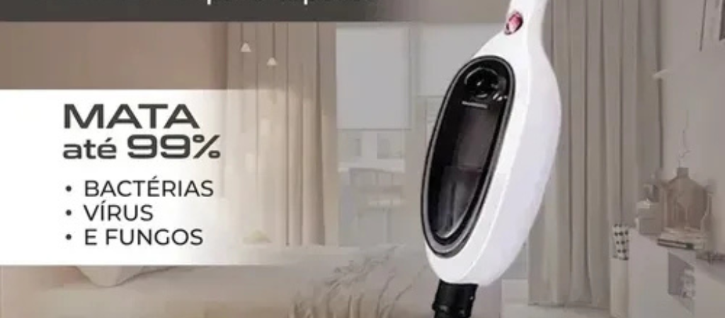 Mop a Vapor Multifuncional 12 em 1. com Acessórios, Adequado para Limpeza de Pisos e Carpetes.