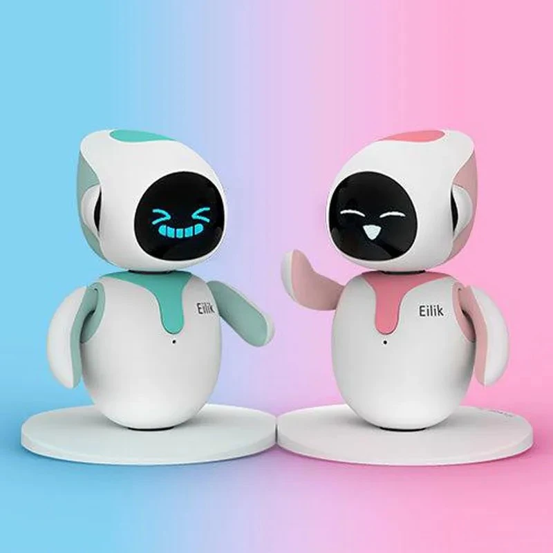 Eilik-Robô Inteligente Robô fofo para crianças e adultos, seu companheiro interativo perfeito