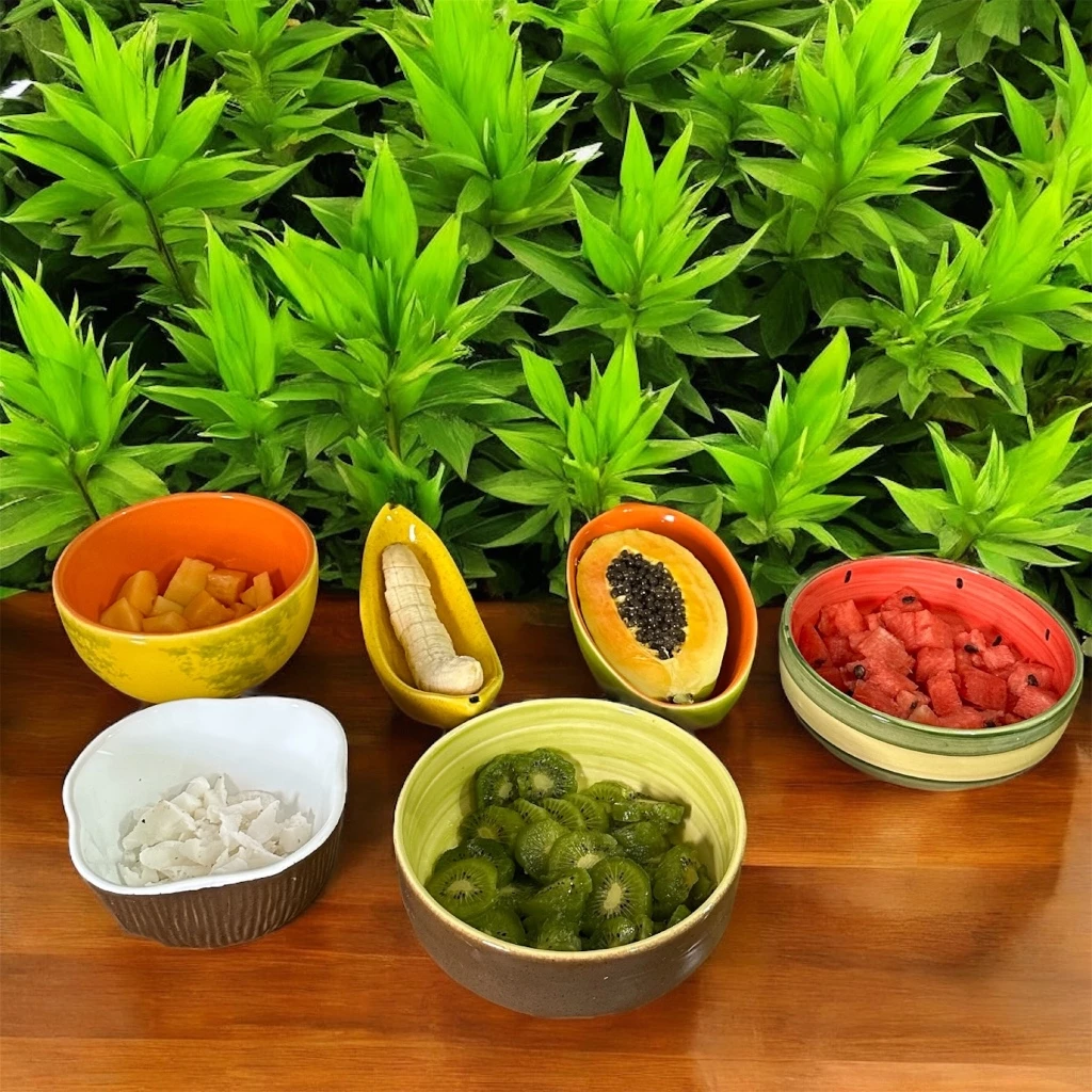Bowl Fruta Coleção Tutti Frutti Tigela Cumbuca Porcelana