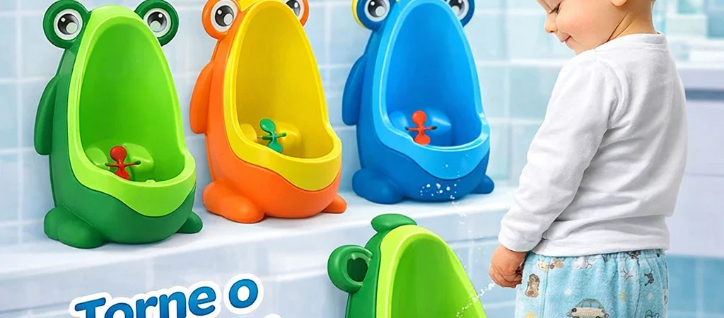 Mictorio Sapinho Infantil. Pinico Desfralde Criança Treino Baby. Todas Cores!