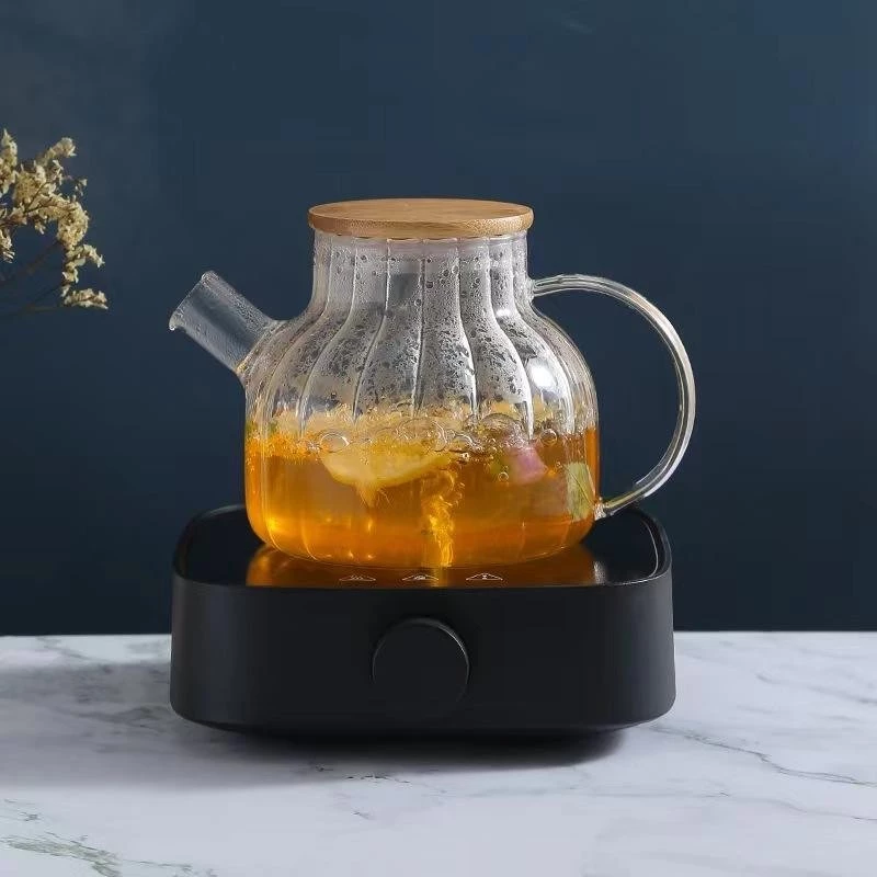Bule de Vidro que Vai ao Fogo com alta resistência a calor e super elegante
