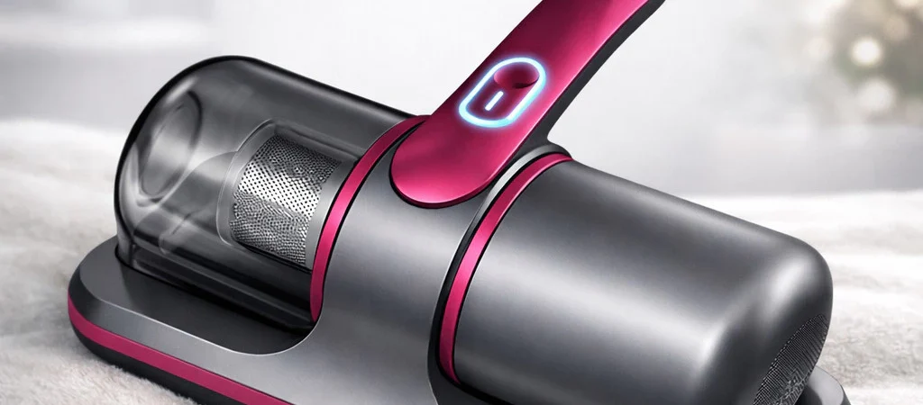 Aspirador Portátil Anti-ácaro Esterilização. Higienização, Luz Uv, Portátil, Sem Fio LUATEK.