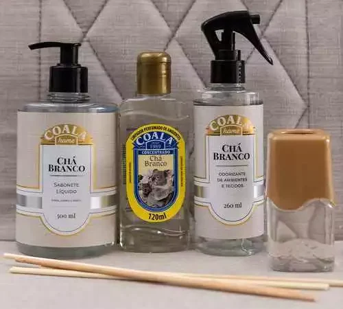 kit Coala Home Chá Branco