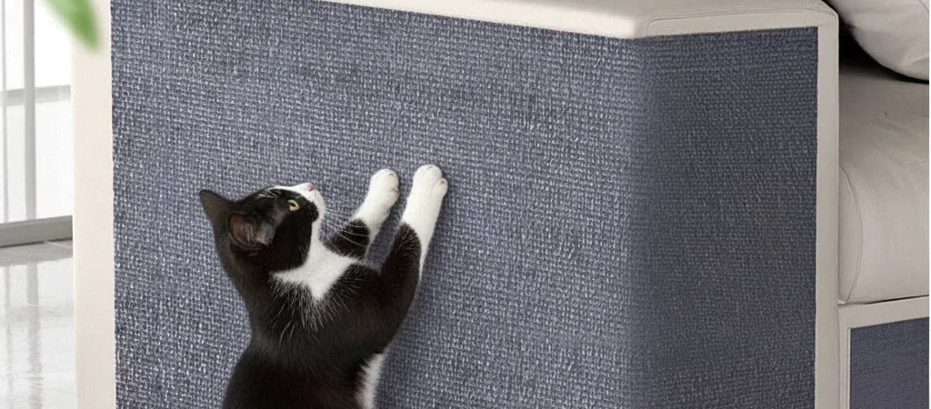 Tapete Arranhador Para Gatos Auto-Adesivo Proteçao Para Sofa