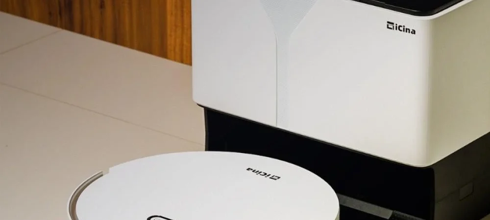 Robô Aspirador Inteligente Botman 4 iCina 3 em 1 Aspira Varre e Passa Pano Autolimpante 127V